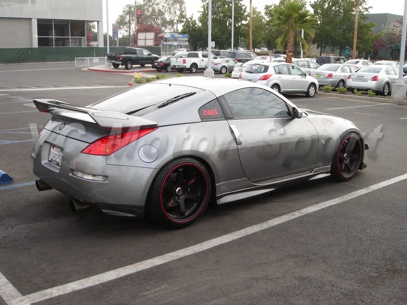 Автомобильные аксессуары из углеродного волокна NI версия 2 стильный задний