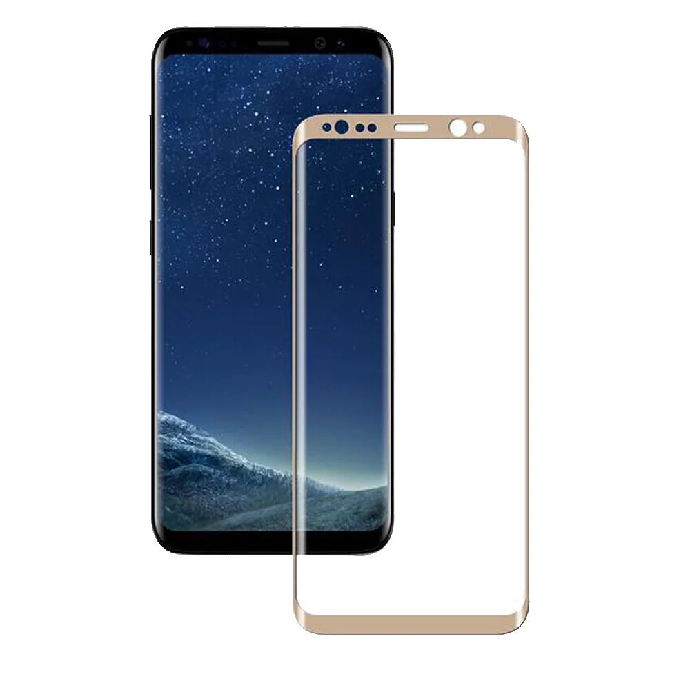 Защитная пленка для экрана 3D полное покрытие изогнутое закаленное стекло Samsung