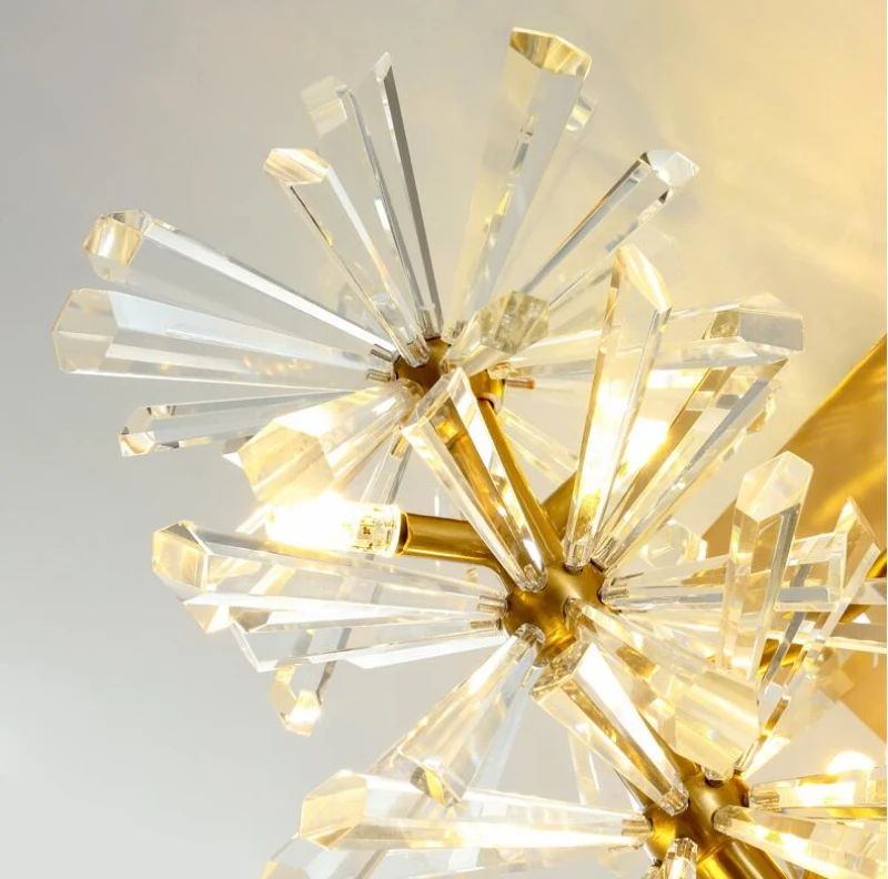 

Crystal table lamp LED firefly luxury living room hotel room decoration table lamp