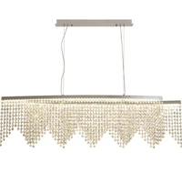 jmmxiuz modern crystal chandelier for dining room creative lamp suspension design luxury led decoration hanging light