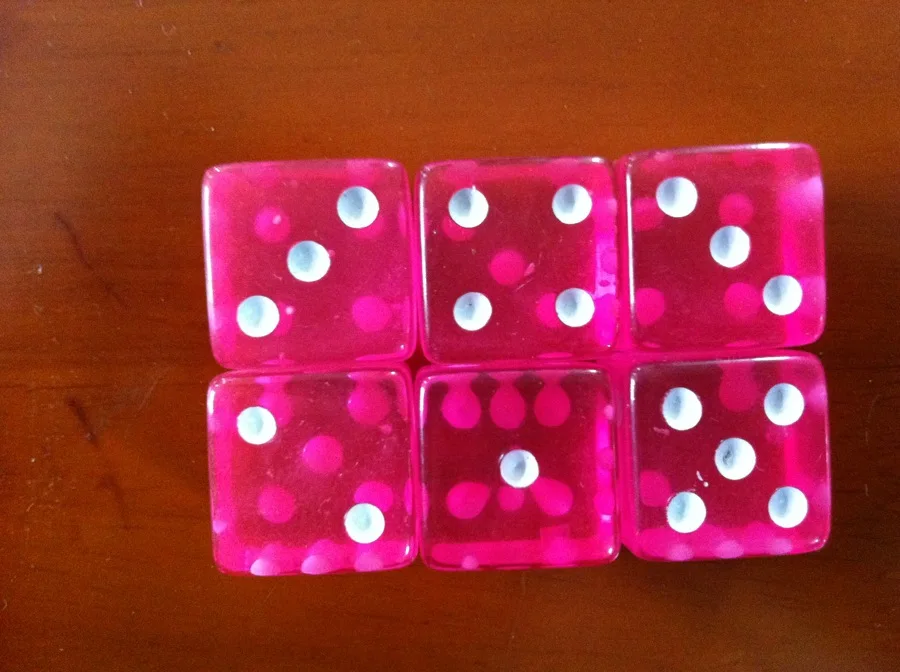 6 шт./компл. 19 мм квадратные углы Прозрачные Кубики #19 экспорт|transparent dice|dice transparentdice