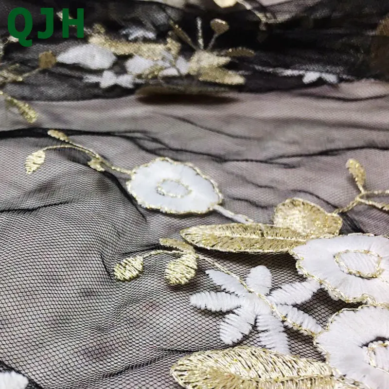 Модная многоцветная французская кружевная ткань аппликация высококачественный