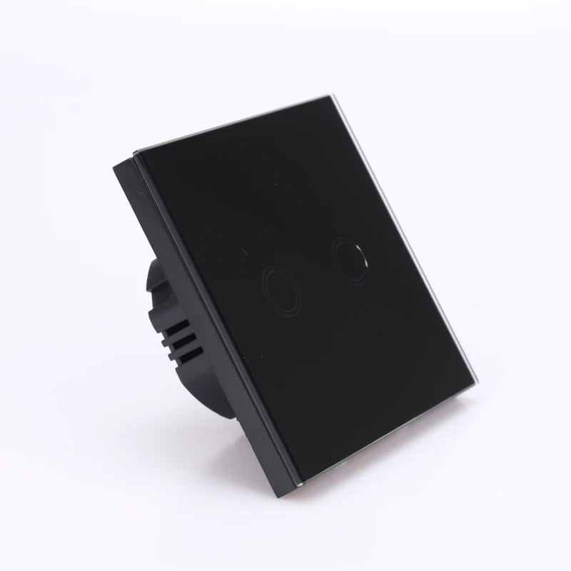 Сенсорный Умный Переключатель ЕС стандартный 2 банды умный переключатель RF433