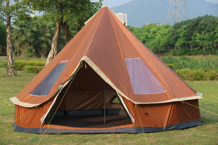 Палатка монгольская Юрта на 5 8 человек семейный навес от комаров Для Путешествий