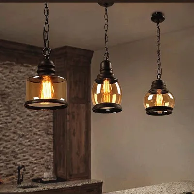 chandelier industrial wind restoring ancient ways the bar lamp single head light lamp loft restaurant cafe light bar