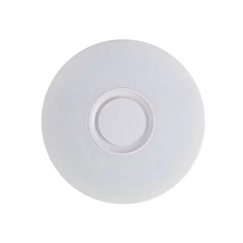 

60W Rgb Flush Mount Round Starlight Music Led Ceiling Light Lamp With Bluetooth Speaker, Dimmable Color Changing Light Fixture