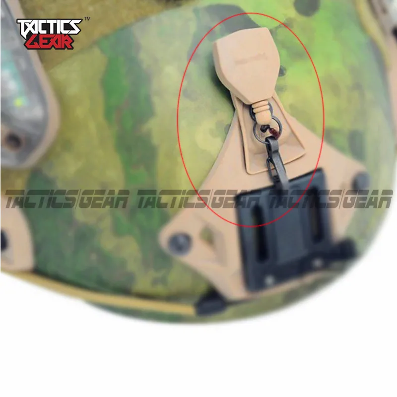 Новый ремешок для Ops Core VAS с тремя отверстиями NVG Mount военный Пейнтбол (DE/BK/FG)