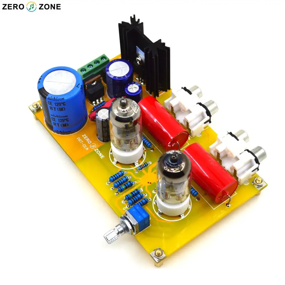 GZLOZONE Assembeld Hifi PRT 01A 6J1 трубка преампер вакуумные трубки доску предварительного