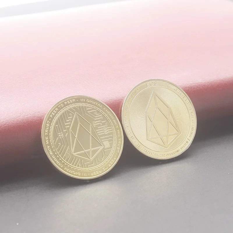 Дропшиппинг не монеты иностранных валют Monreo эфириум Lite тире пульсация Eos Монета 6 видов памятной монеты - Цвет: Eos coin