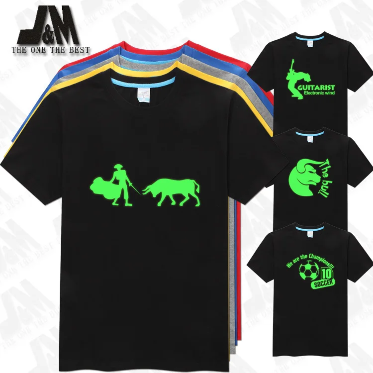 Испанская футболка DESIGUAL STLYE Мужская BULLFIGHTING оригинальная светящаяся Bull 5 цветов