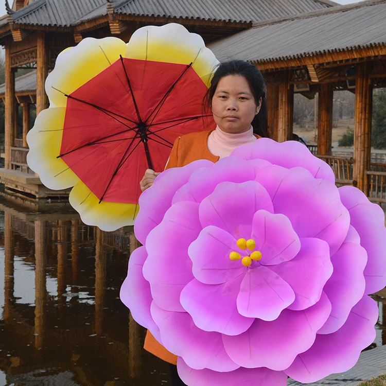 Зонт большой Танцы вечерние Handflower реквизит пион этап performanceGames открытия для