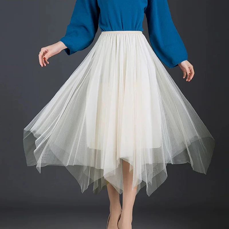 2019 лето осень зима винтажная женская одежда миди юбка эластичная высокая талия