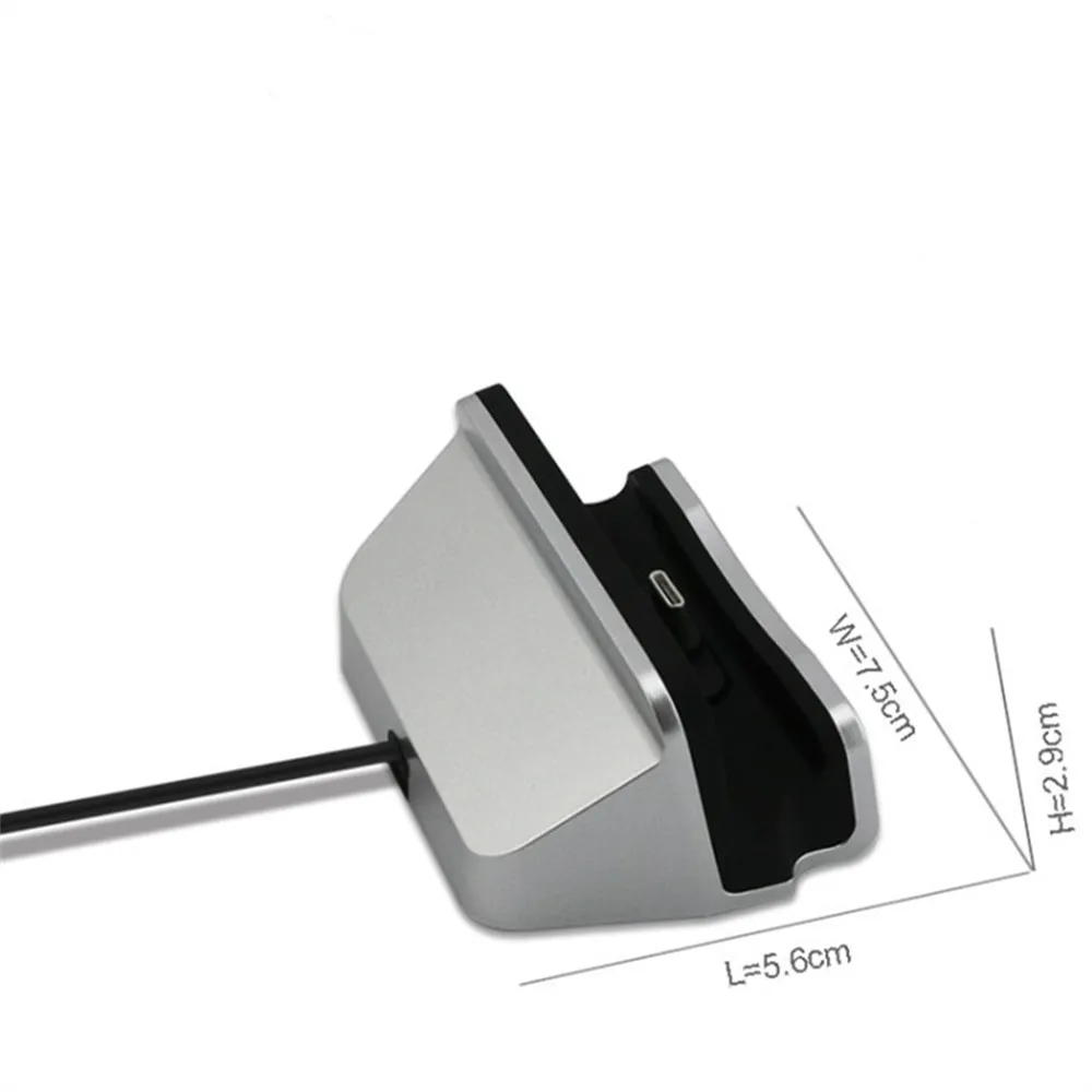 Настольное зарядное устройство для телефона type C iPhone X 8 Plus s Usb зарядный телефонный