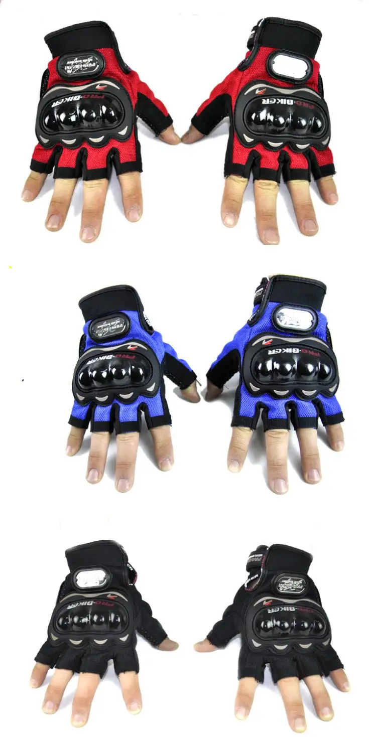 Authentic racing motorcycle gloves full finger summer riding half Knight | Автомобили и мотоциклы