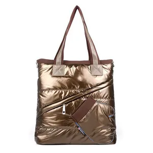 Лидер продаж, новинка, женская зимняя сумка для мобильных устройств, сумка для перчаток, женские пуховые сумки, стеганая куртка, сумка на плечо, рождественский подарок