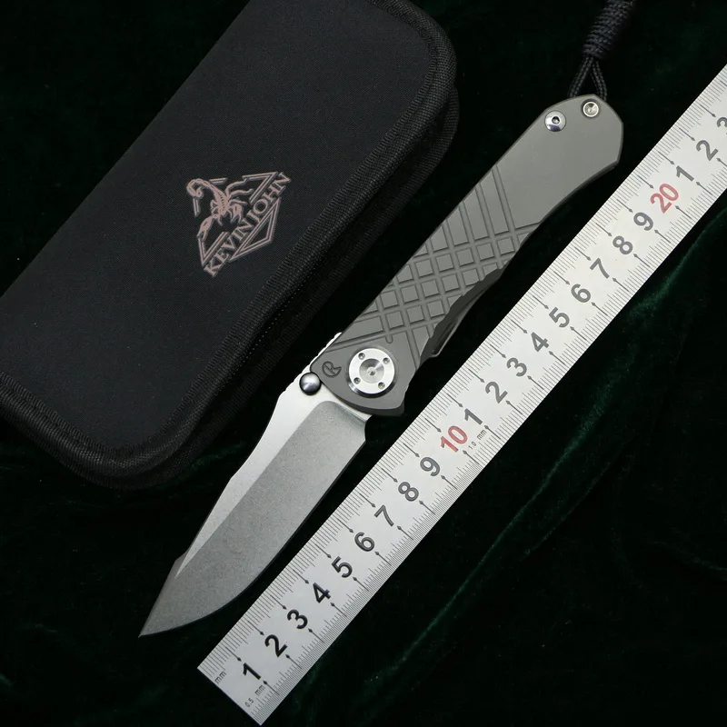Кевин Джон CR Umnumzaan складной нож m390 лезвие титановая ручка для кемпинга охоты выживания карманные кухонные ножи для фруктов EDC инструменты