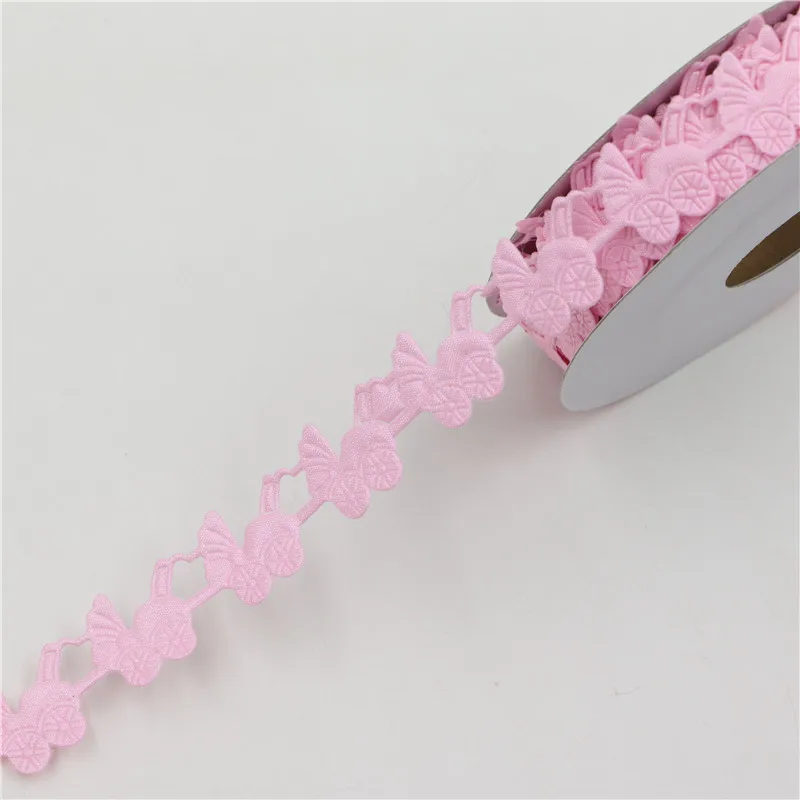 Милая коляска для дня рождения детский передник синий розовый дизайн вышитая