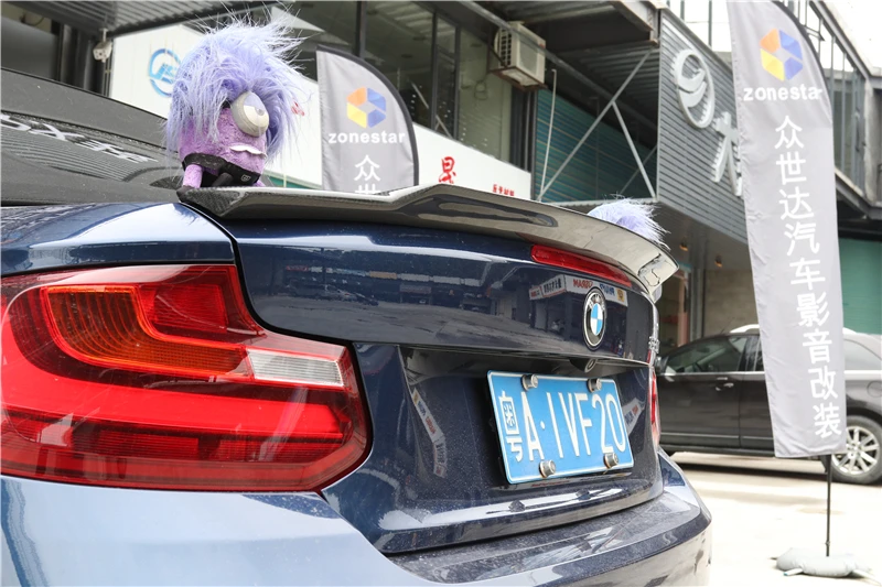 Спойлер из углеродного волокна для BMW 2 серии F22 F23 M2 F87 2014-2019 высококачественные
