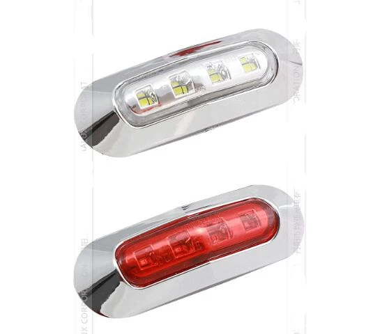 Верхняя звезда 4 светодиода боковые габаритные огни для грузовика аварийные