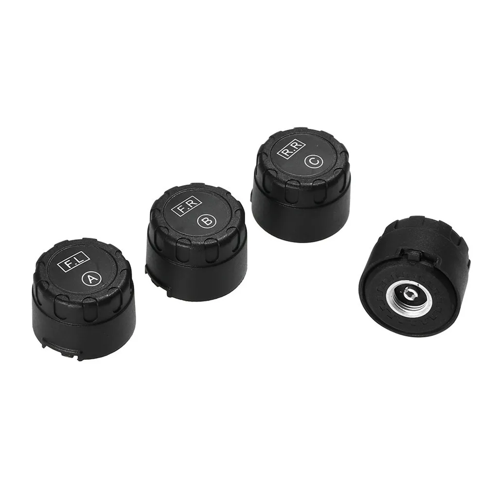 Внешний Солнечный беспроводной TPMS автомобильный датчик давления в шинах монитор система отображения Предупреждение экономия топлива с 4 датчиками