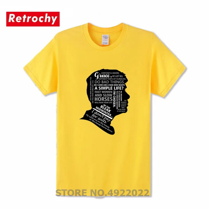 Peaky Blinders Цитата Футболка Винтаж Keep Calm по заказу Blinder футболки мужские Заказные с