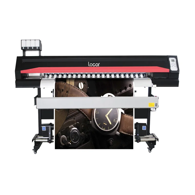lecai/Locor deluxejet 18s Wide Eco-solvent  Printer Outdoor Photo Inkjet Printing Machine For Sticker And Banners