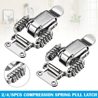 248pcs draw latch clamp double compression spring for cabinet drawer sdf ship