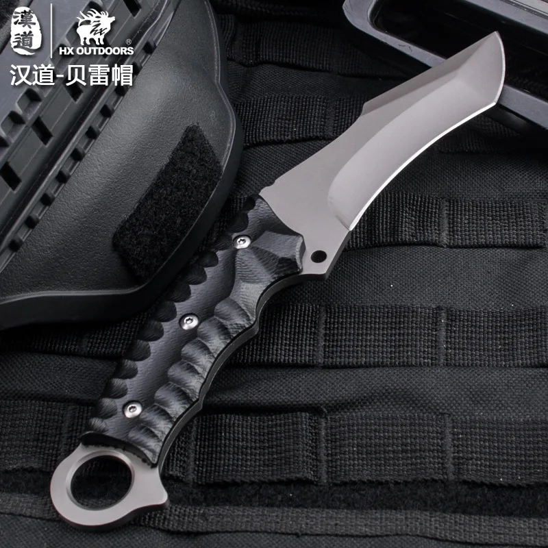 Комплект Электронных компонентов HX OUTDOORS 440C лезвие K10 Ручка выживания тактический