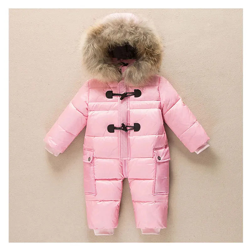 Комбинезон детский зимний на утином пуху теплый