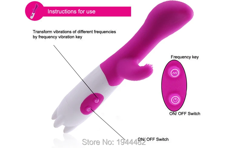 Новая Водонепроницаемая Женская Вибрирующая палочка с двойным Мотором для точки