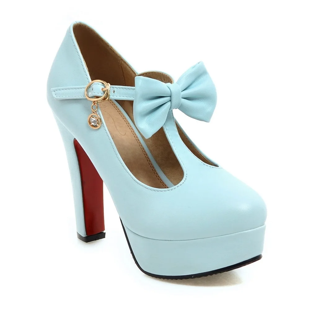 Женские туфли лодочки из ПУ кожи с круглым носком на платформе|party shoes|women pumpspumps sexy