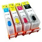 Многоразовый картридж для HP 178, совместимый с HP 178, Photosmart 7515, B109a, B109n, B110a Plus, B209a, B210a, Deskjet 3070A, 3520