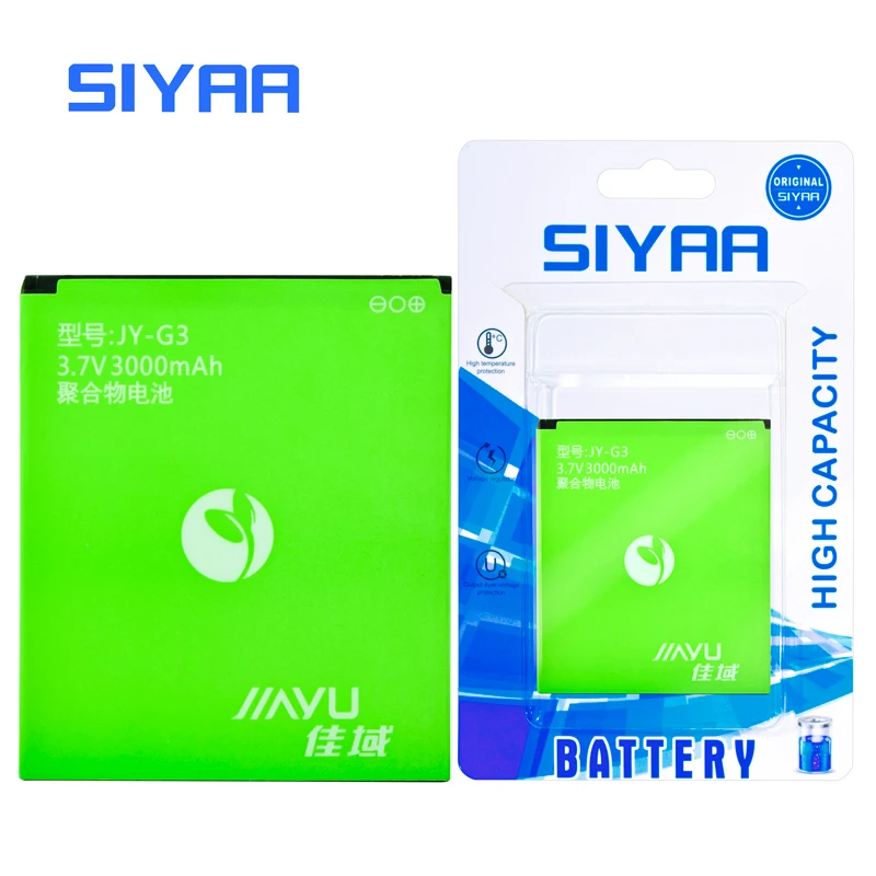 Оригинальный SIYAA JY G4 S3 G3 G2 Батарея для JIAYU G4S G4T JYG4 JYS3 G3S JYG2 Замена литий полимерная