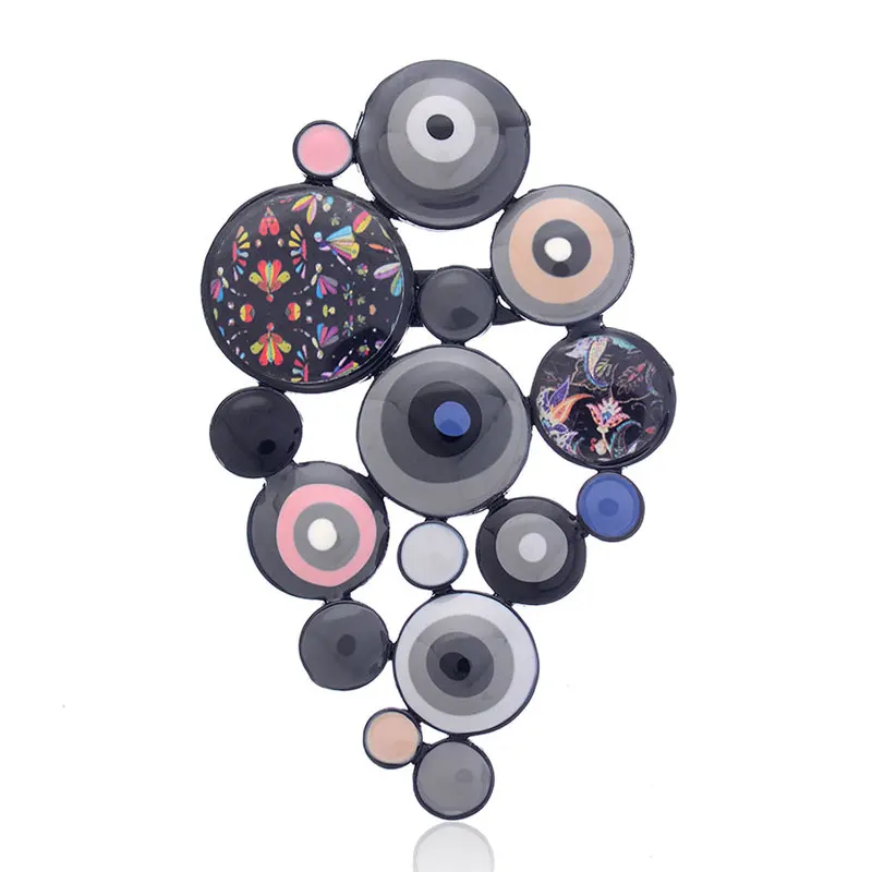 Винтажная эмалированная брошь аксессуары для одежды роскошные свадебные