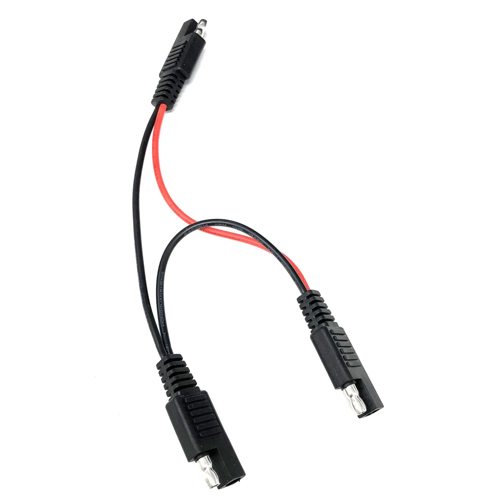 18AWG горячая солнечная батарея вилка sae 1 до 2 Жгут DIY удлинитель Соединительный