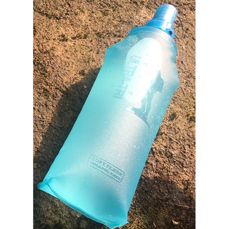 ULTRA-TRI ТПУ Складная мягкая фляжка BPA-Free гидратация бутылка для воды для спорта на открытом воздухе Бег Туризм Велоспорт сумки - Цвет: 1 piece Soft Flask