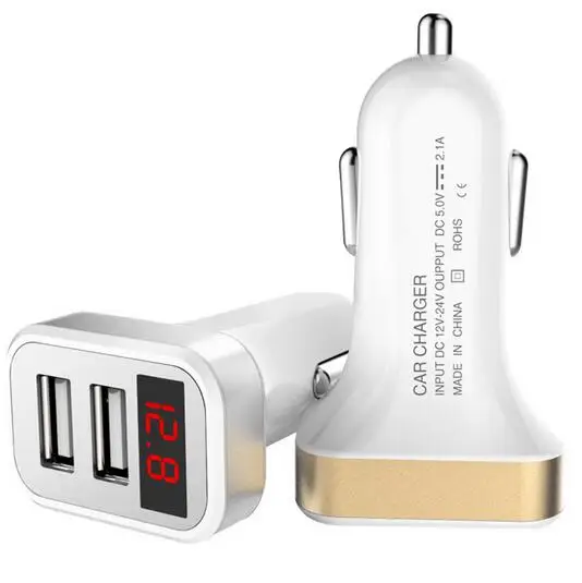 

Зарядное устройство для автомобиля с разъемом USB, 2,1 А, мобильный телефон А