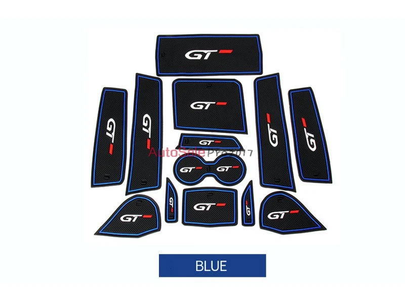 Только для руля слева Peugeot 3008 GT 3008GT 2016 2017 / 5008 2018 коврик хранения слот чашки с
