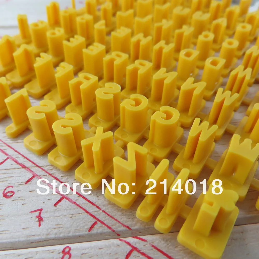 Торт для украшения печенья (co-010) форма пресс-форма алфавиты и в форме цифр резак |