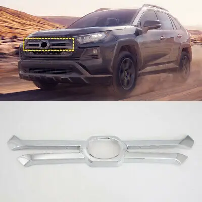 Хромированный передний центральный решетчатый гриль для Toyota RAV4 Adventure 19-20 |