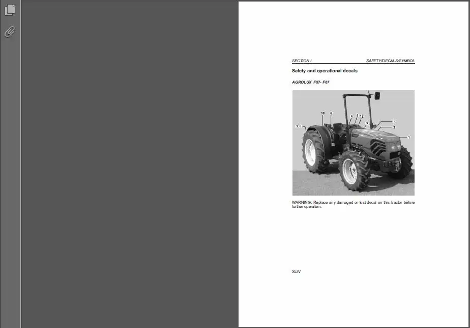 DEUTZ FAHR (AG) руководство по эксплуатации [06 2007]|service manual|service |