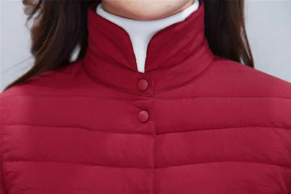 2017 зима новое модное легкое длинное пальто утолщенная водолазка теплая куртка