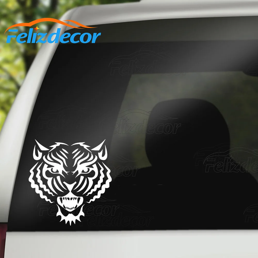 

Наклейка на лицо тигра, этнический 3d Животные, автомобильные наклейки, тигр, виниловая Автомобильная наклейка бампера, наклейки, виниловый Декор L620