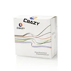 CBAZY 24AWG 2-контактный красный, черный провод, жесткий провод 24ga, подключение кабеля, Удлинительный кабель, 2 провода, 300 В, 12 метров39,3 фута