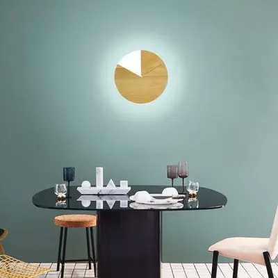 Скандинавская светодиодная настенная лампа-пазл креативное Современное