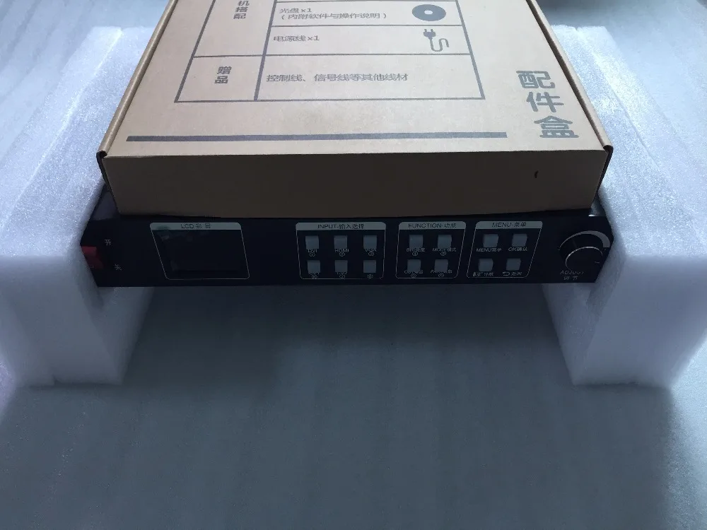 Видеопроцессор KYSATR KS600 1920*1200 Поддержка 2 отправки карт DVI VGA HDMI, светодиодный контроллер экрана дисплея, Nova и Linsn