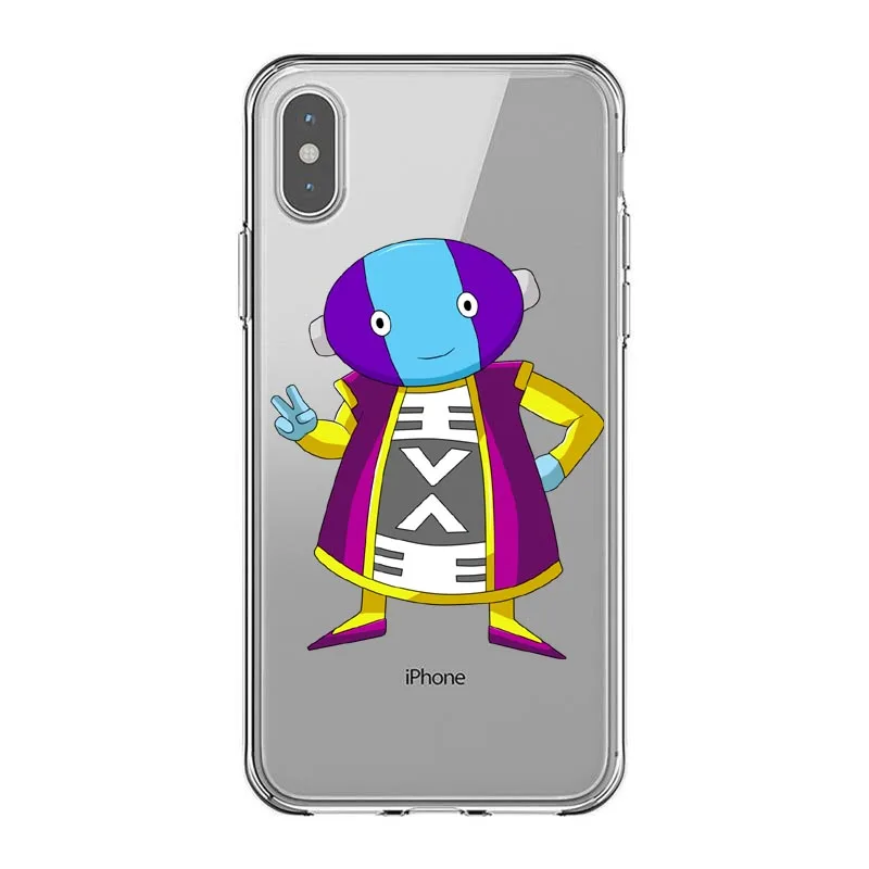 Мягкий силиконовый чехол для телефона Dragon Ball Z с супергероями мультфильмов Сон