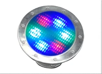 IP68 stainless steel 12v 6w rgb led under sea water lamp led pool lighting life>50,000hrs CE&ROHS max. install in depth of 20m