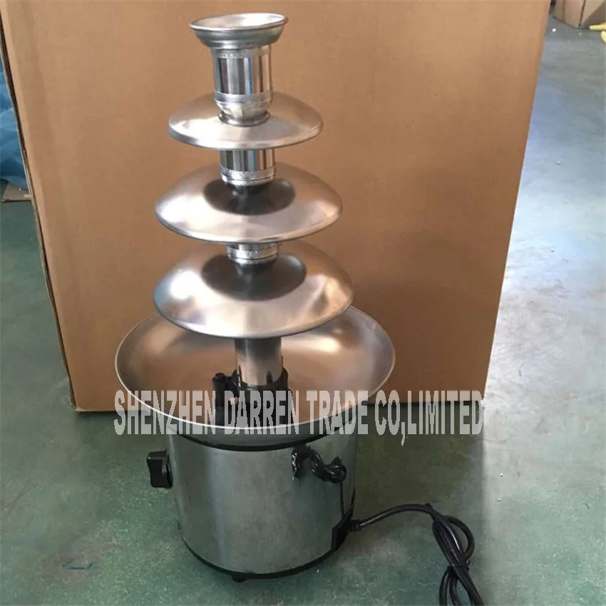 

BD-019 Four-layer DIY chocolate mixer fountain waterfall stew pot pulp melting machine automatic melting tower 220V/50hz 170W