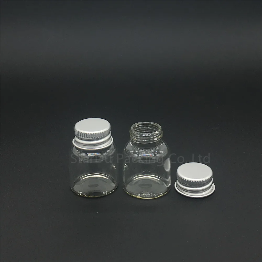 1000 шт./лот диаметр 27 мм 8 мл стеклянная бутылка с винтовым горлышком для уксуса